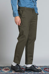 THEO CHINO LONG IN TWILL STRETCH