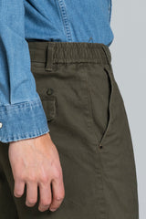 THEO CHINO LONG IN TWILL STRETCH