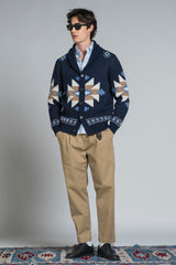 SAWYER CARDIGAN IN BLEND WOOL