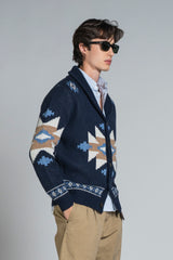 SAWYER CARDIGAN IN BLEND WOOL