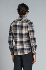 RILEY COLLAR FRENCH IN COTTON CHECK