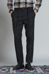 ELIAS CHINO LONG IN MIXED WOOL