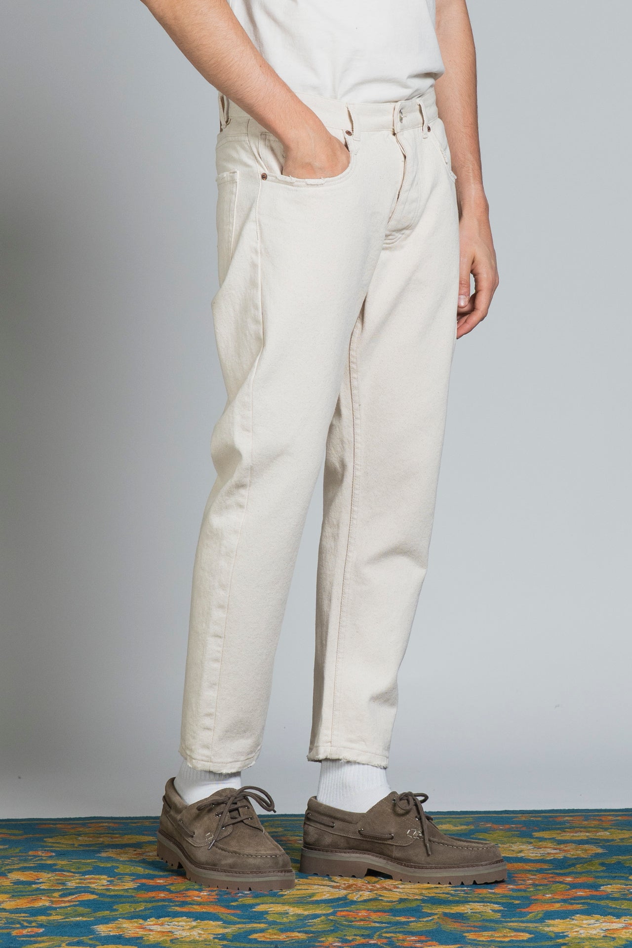 HIRO 5 PKT IN BULL DENIM