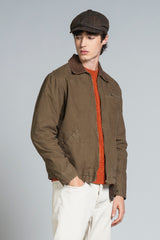 ORION SHORT JACKET IN CANVAS