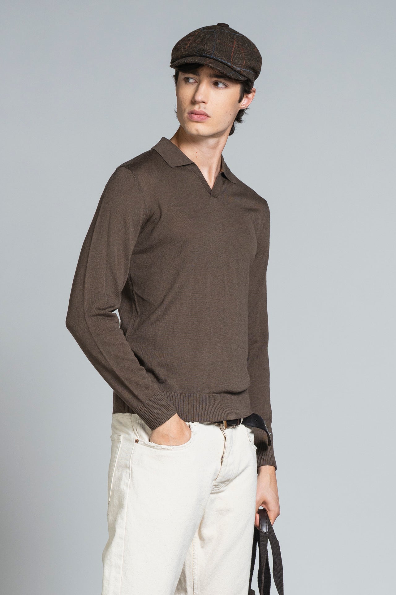 NEIL POLO SKIPPER IN MERINOS