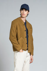DOVER JACKET IN BOILED WOOL