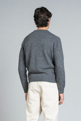 GEORGE ROUND NECK IN BLEND WOOL