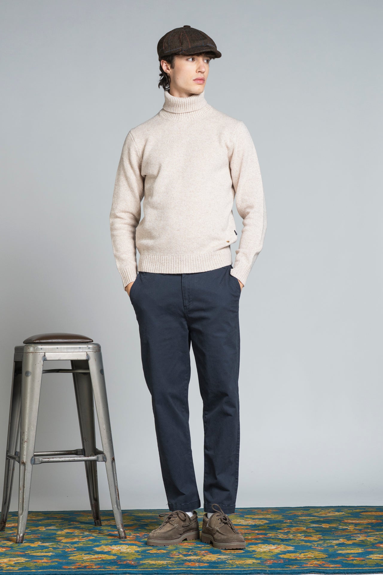 JOHN TURTLENECK IN MOULINE'