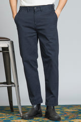 THEO CHINO LONG IN TWILL STRETCH