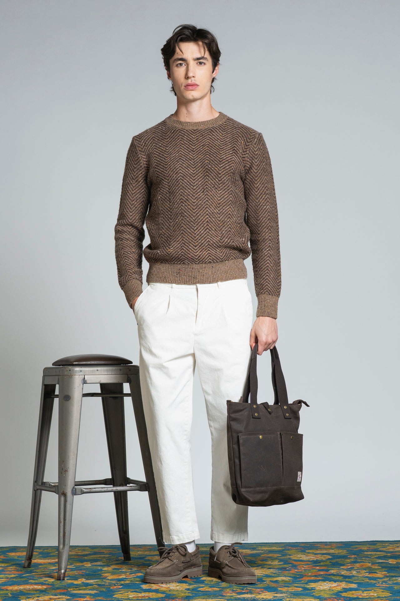 BERGER ROUND NECK IN LAMBSWOOL