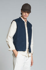 TERRY GILET IN CANVAS