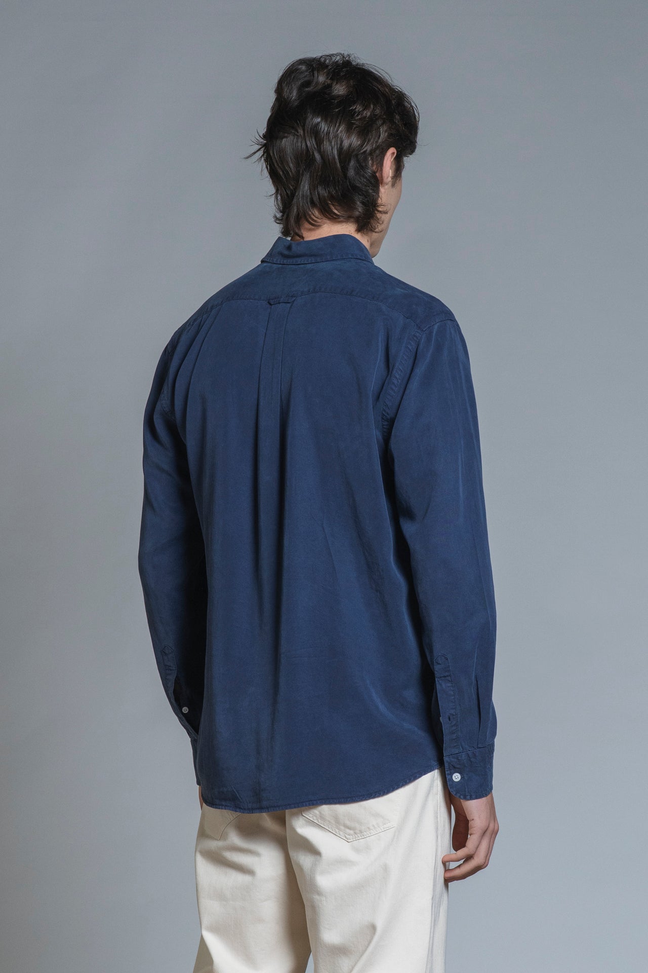 NIGEL FRENCH COLLAR IN TESSUTO LYOCELL