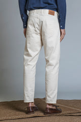 HIRO CHINO LONG JAPAN CROP 5 PKT IN BULL DENIM