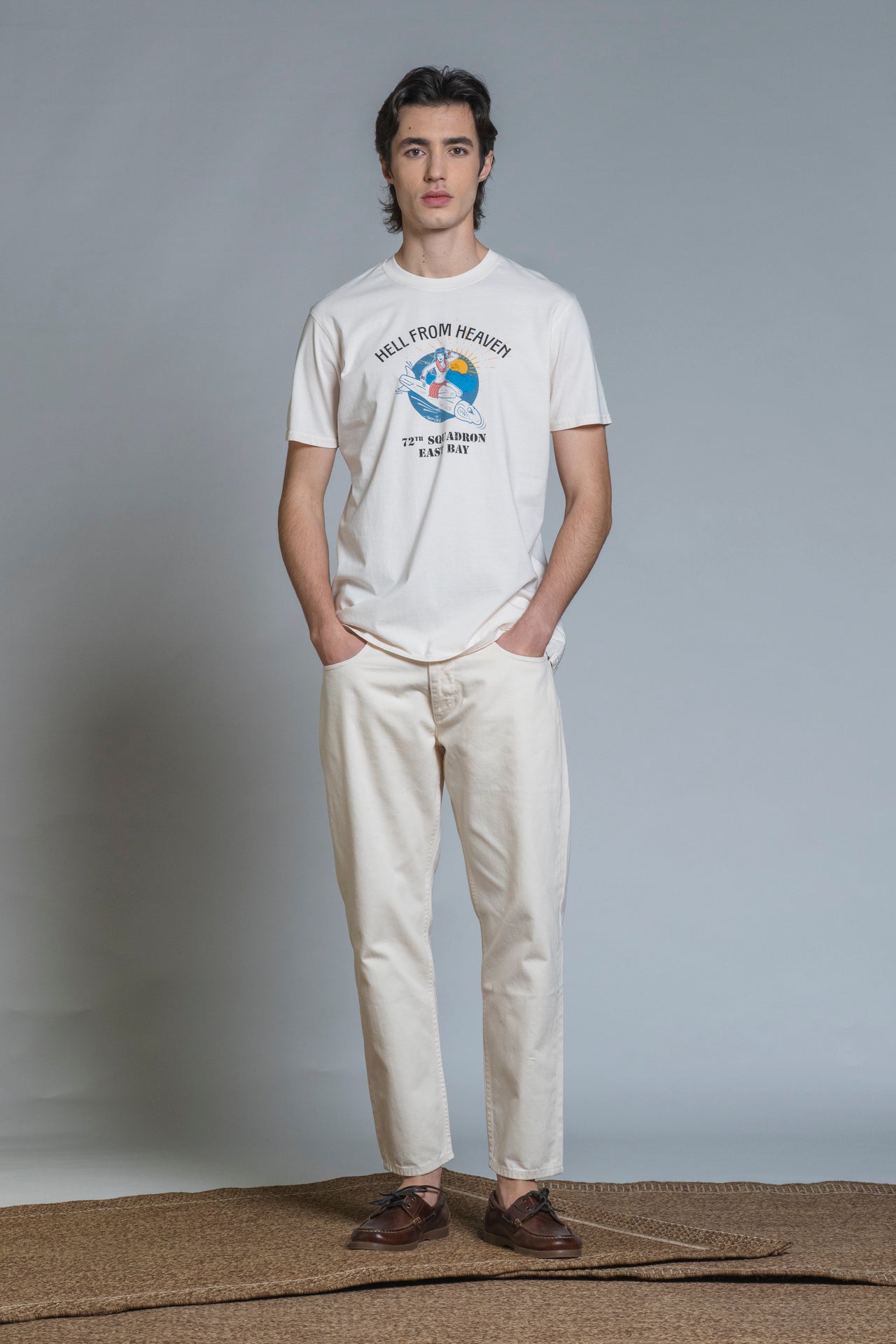 JOSHUA STRETCH PIQUET T-SHIRT
