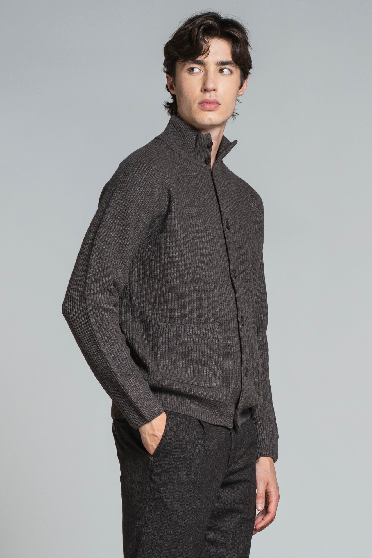 RALPH CARDIGAN IN LAMBSWOOL
