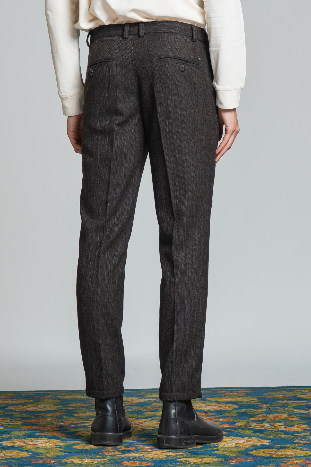ELIAS CHINO LONG IN MIEXD WOOL