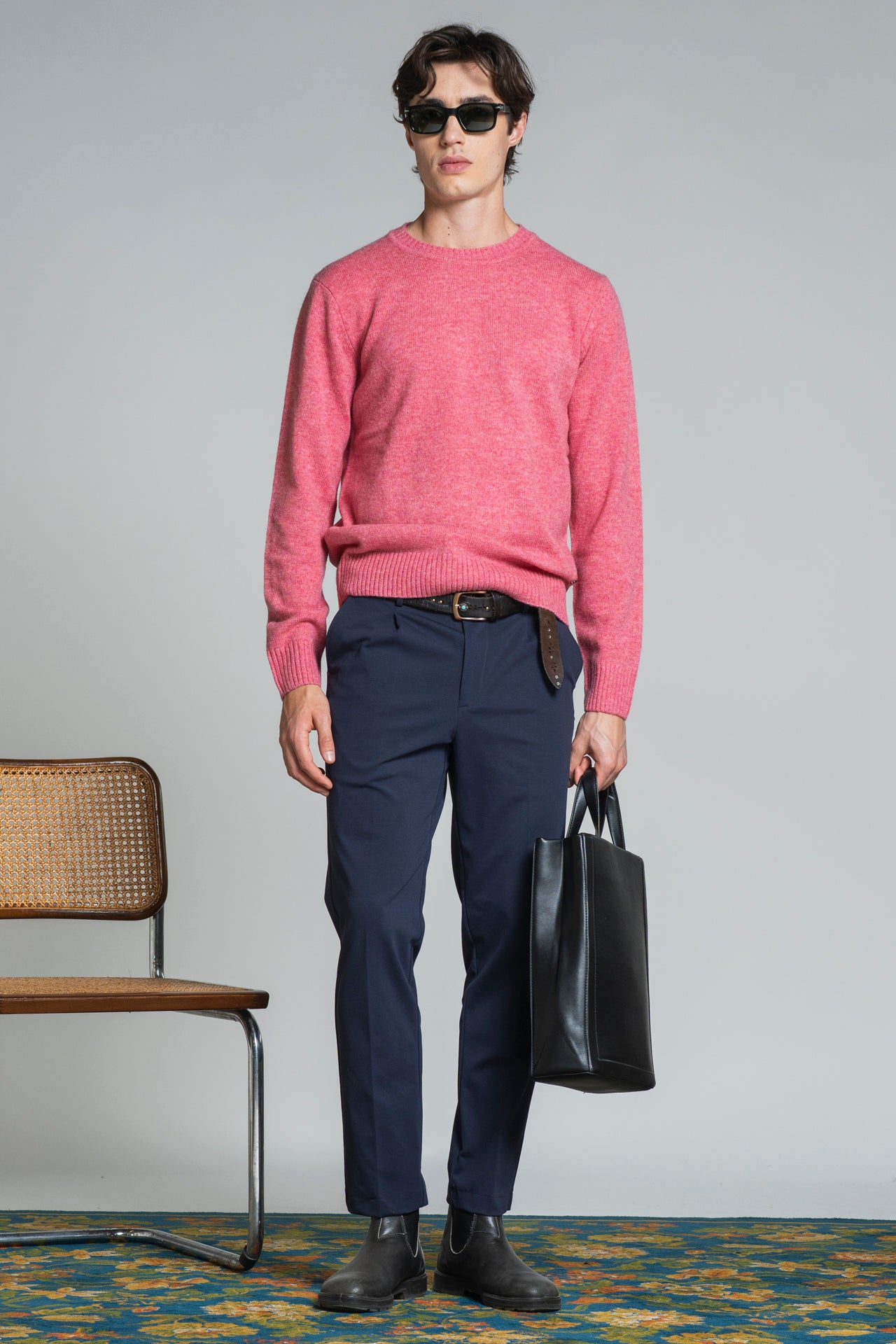 CHARLIE ROUND NECK IN LAMBSWOOL