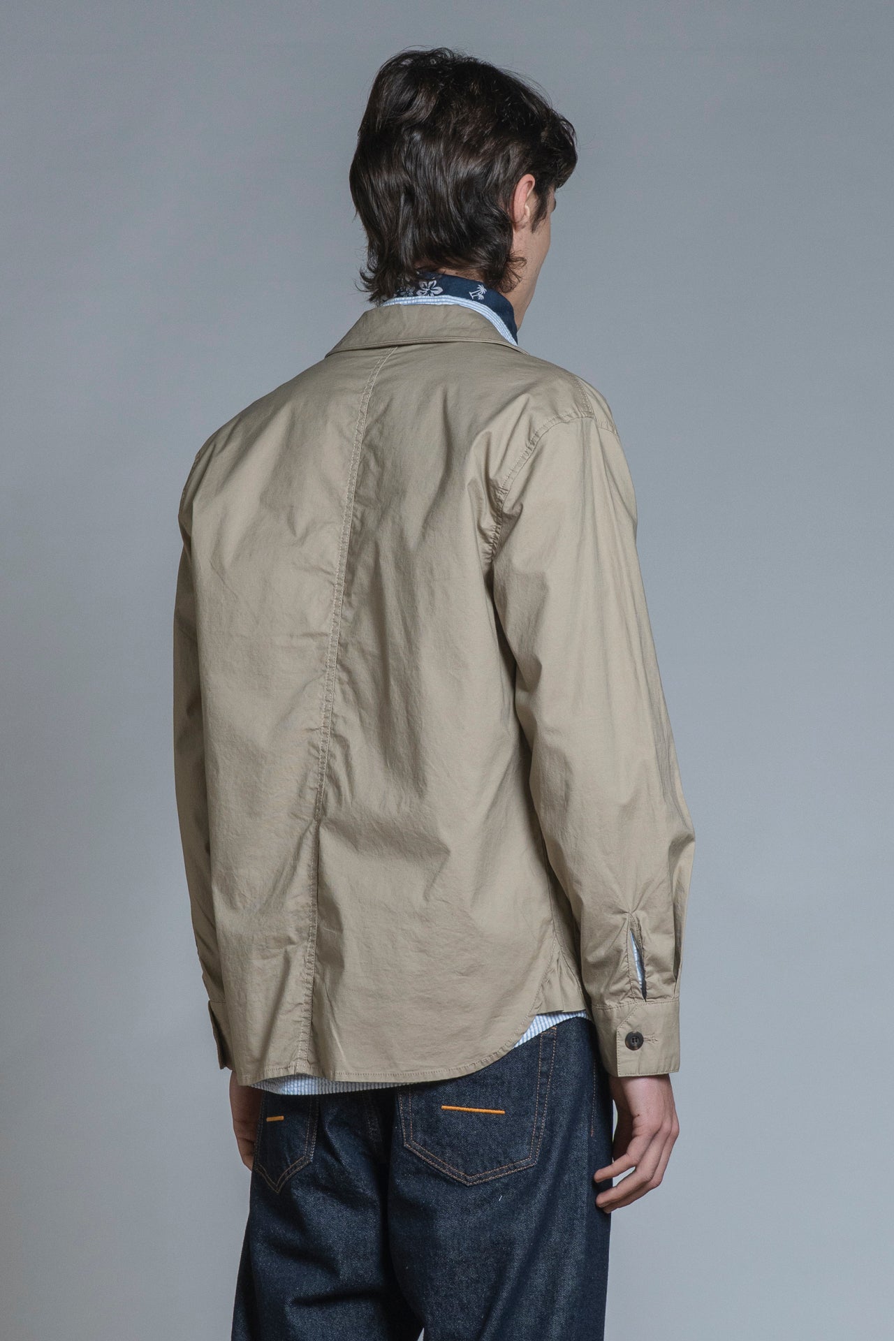DEVON OVERSHIRT JACKET POPELINE CANVAS