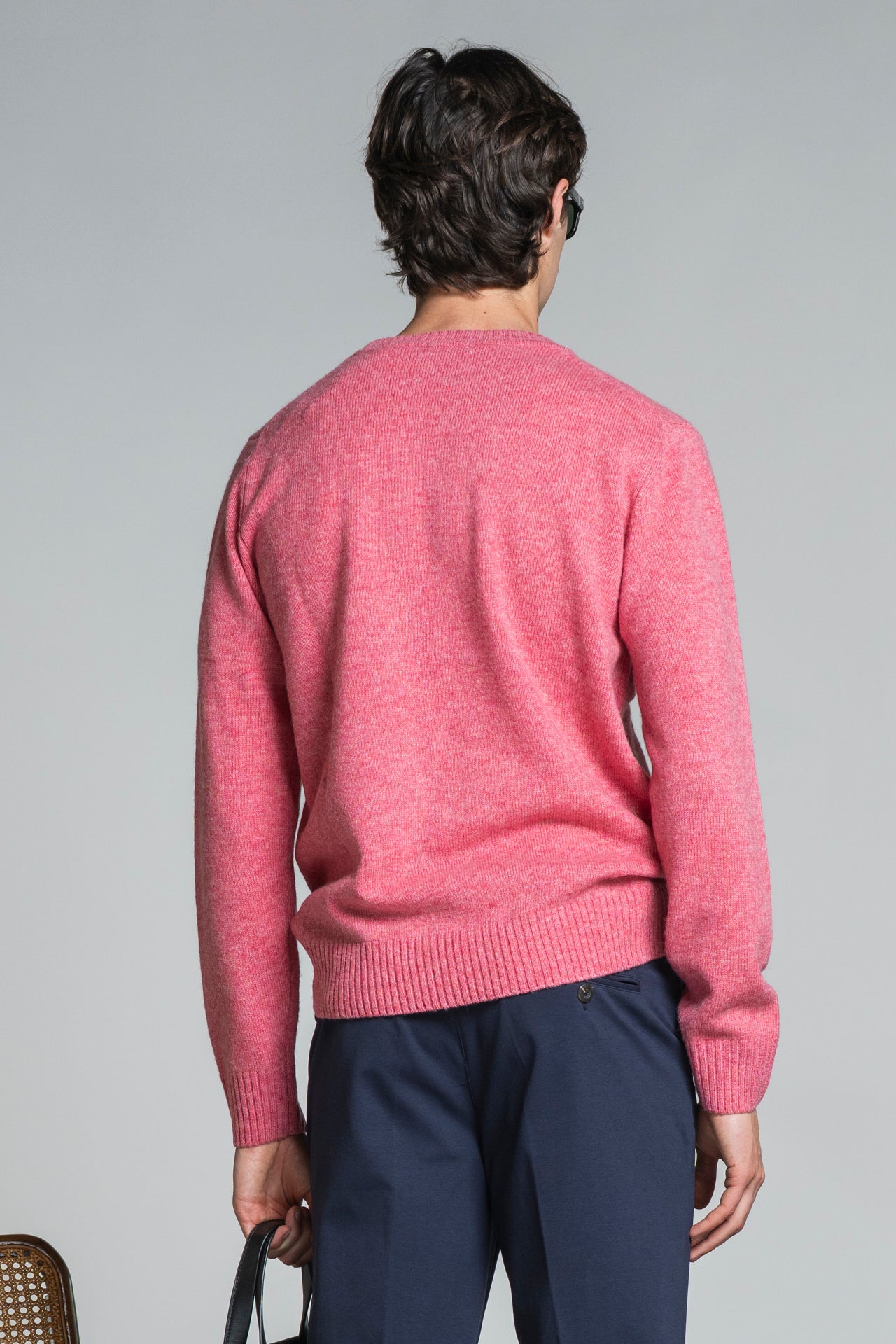CHARLIE ROUND NECK IN LAMBSWOOL