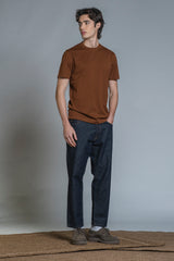 LANCE T-SHIRT IN MERCERIZED COTTON