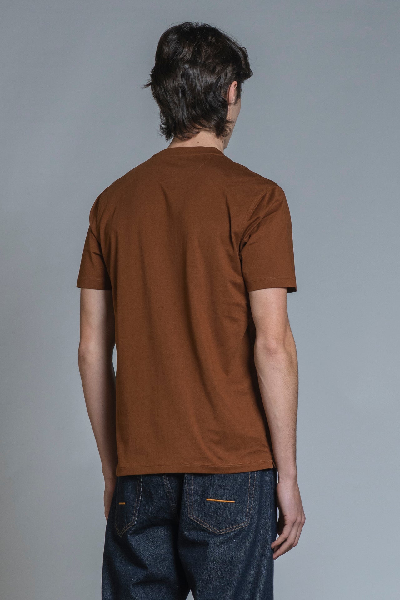 LANCE T-SHIRT IN MERCERIZED COTTON