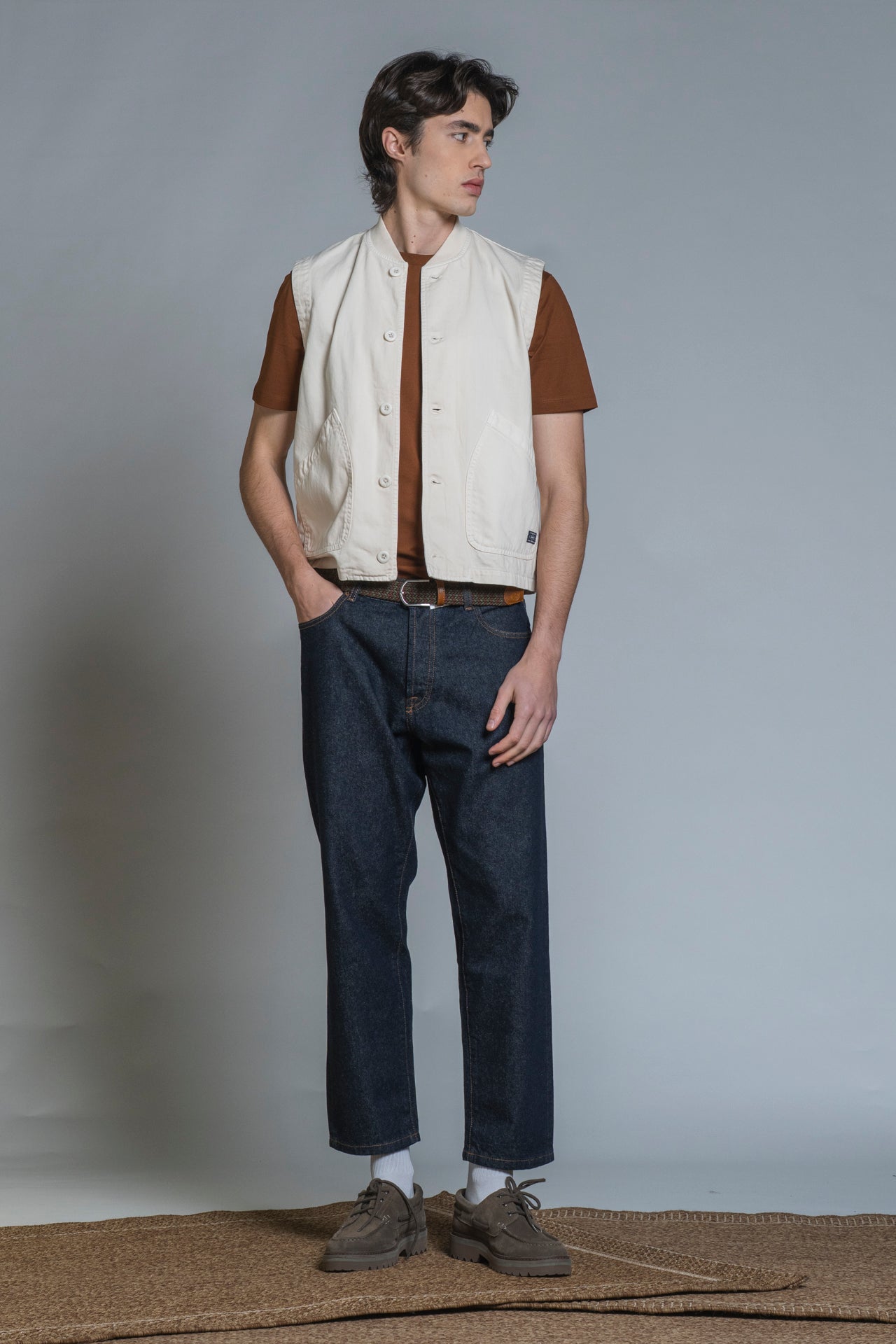 MARH GILET BULL DENIM