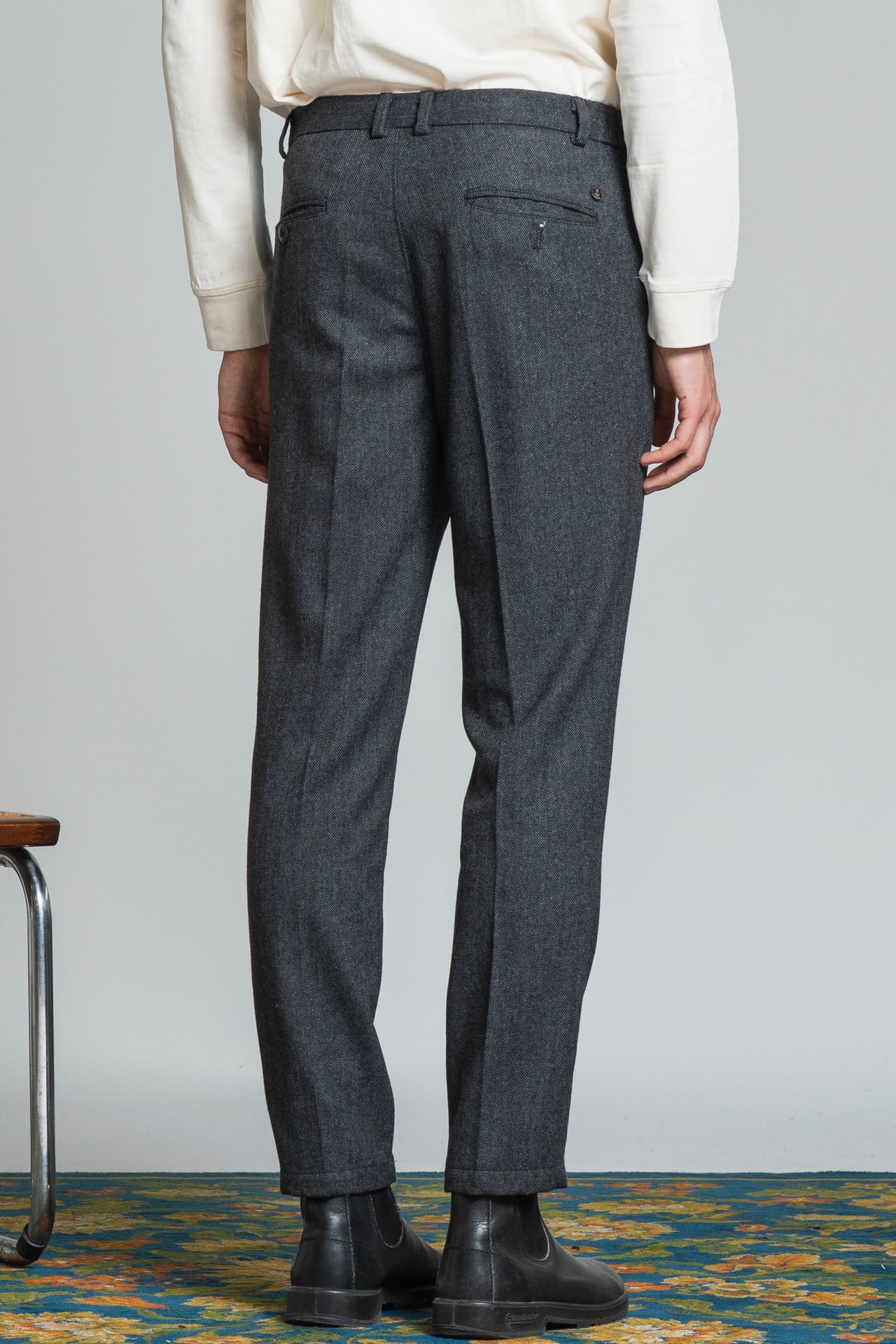 ELIAS CHINO LONG IN MIEXD WOOL