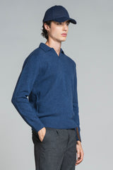 NEIL POLO SKIPPER IN LAMBSWOOL