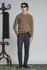 BRUCE ROUND NECK ENGLISH COAST IN BLEND WOOL