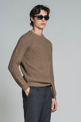 BRUCE ROUND NECK ENGLISH COAST IN BLEND WOOL