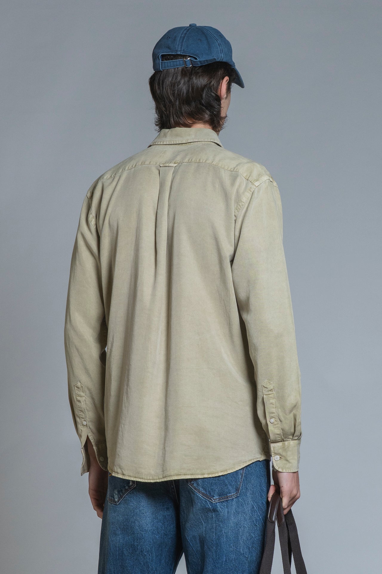 NIGEL FRENCH COLLAR IN TESSUTO LIOCELL