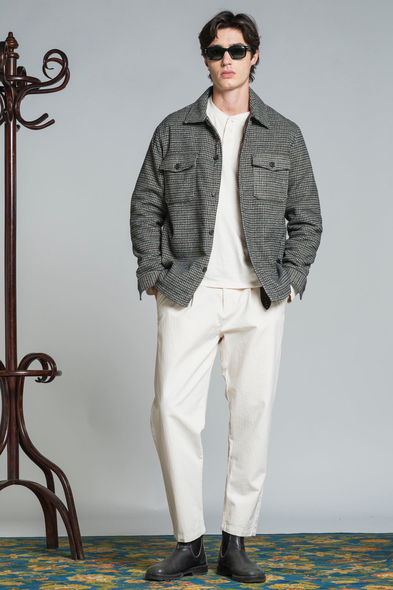 STAN OVERSHIRT IN POLYESTER