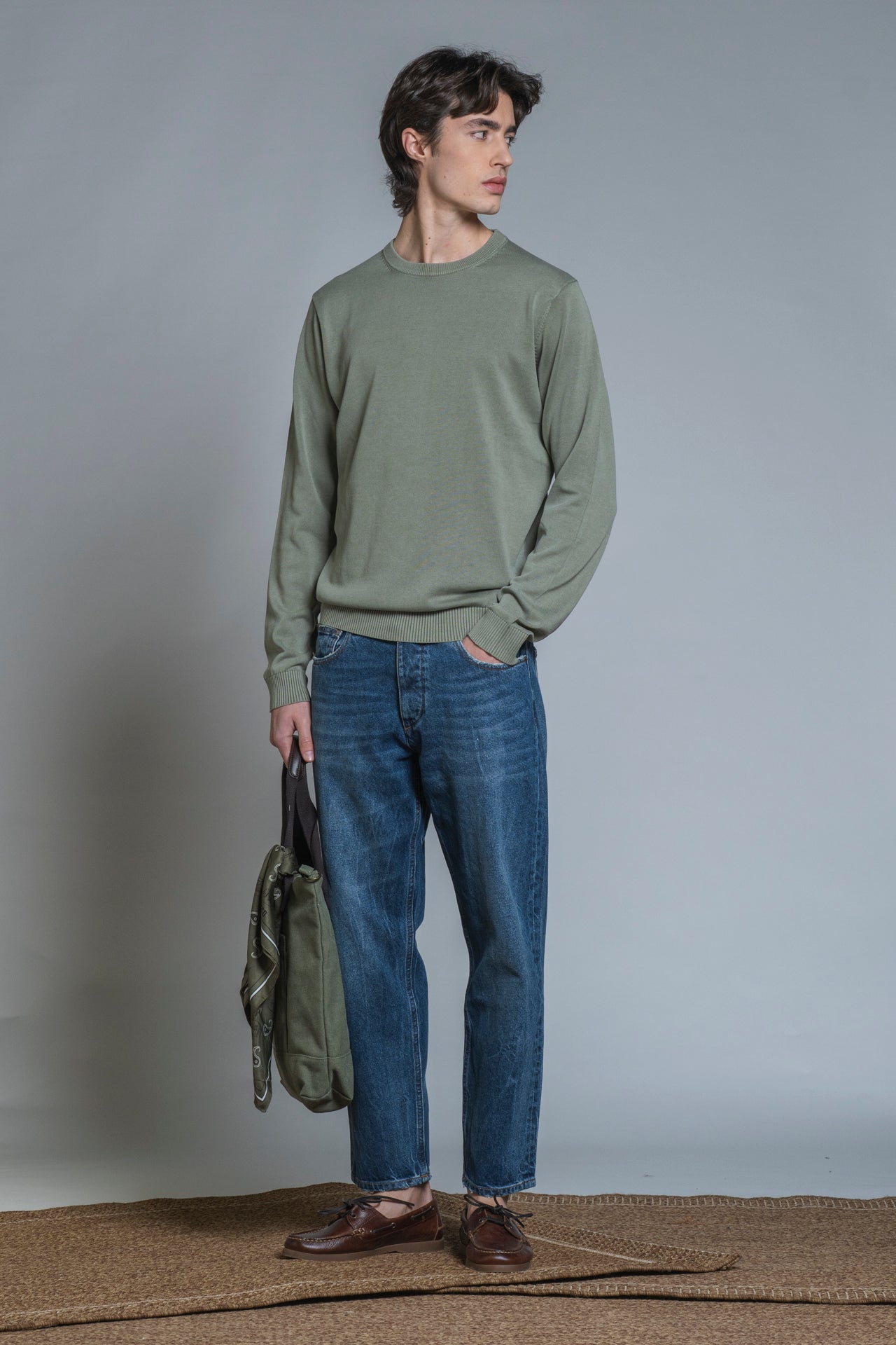 LORIS SWEATER ROUND NECK IN COTTON