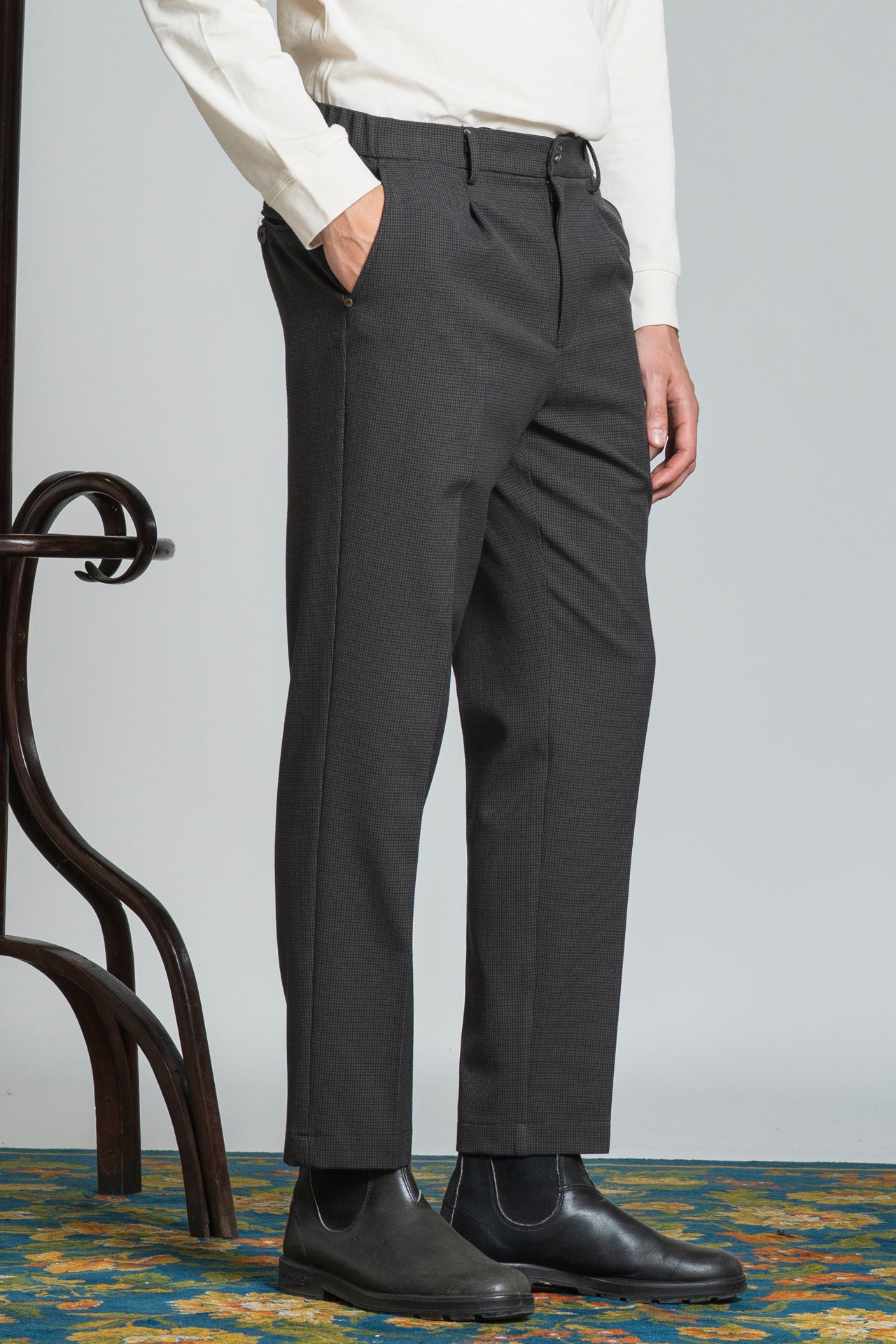 ELIAS CHINO LONG IN MIEXD VISCOSE