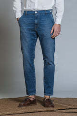 KEN CHINO LONG COMFORT IN DENIM
