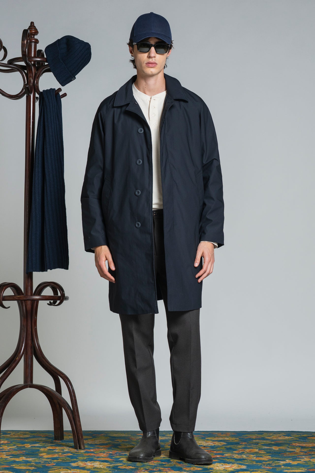 CLARENCE TRENCH IN MIXED COTTON