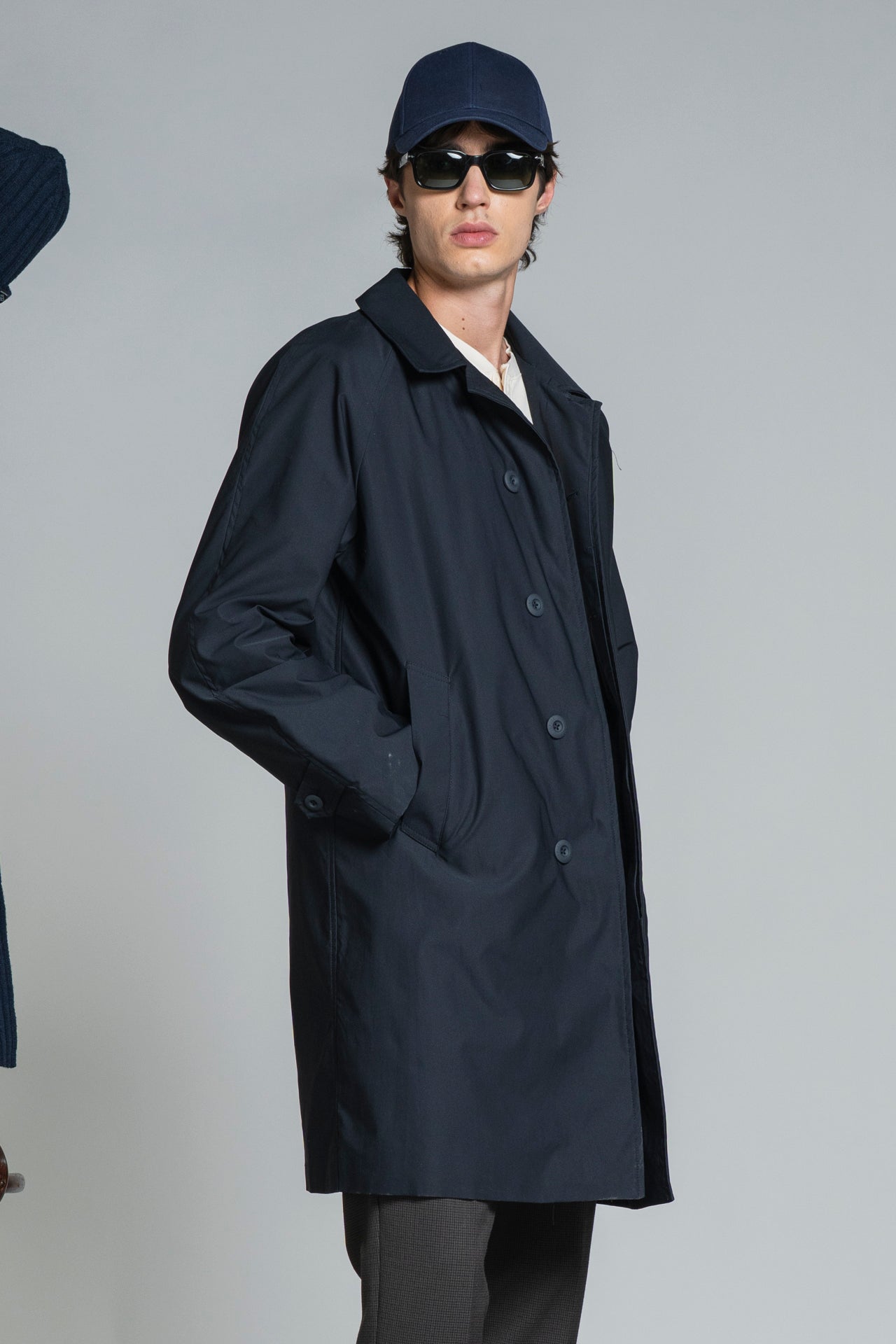 CLARENCE TRENCH IN MIXED COTTON
