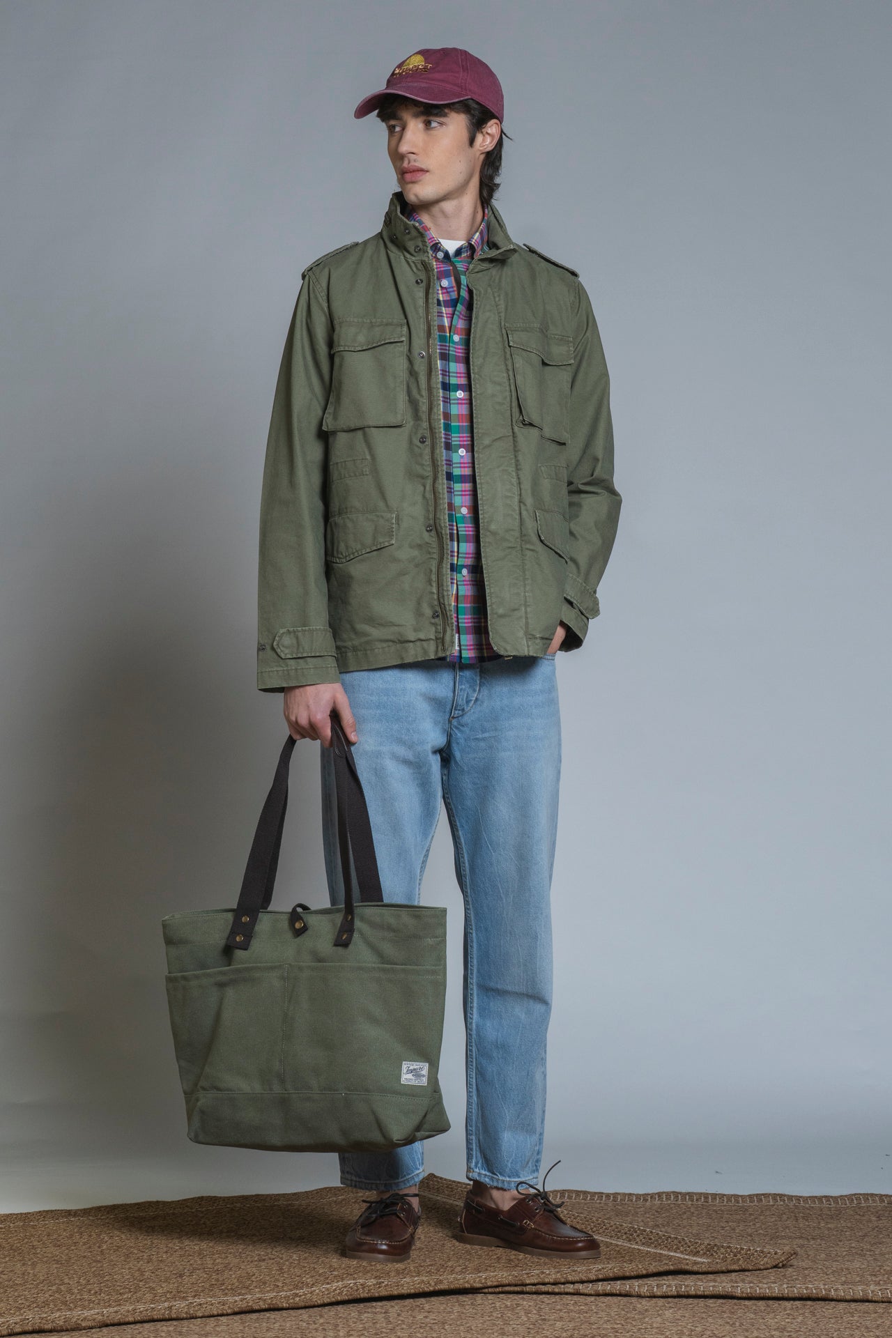 KENT FIELD JACKET COTTON SLUB 