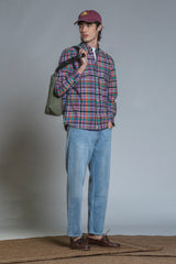 HIRO CHINO LONG JAPAN CROP 5 PKT IN DENIM