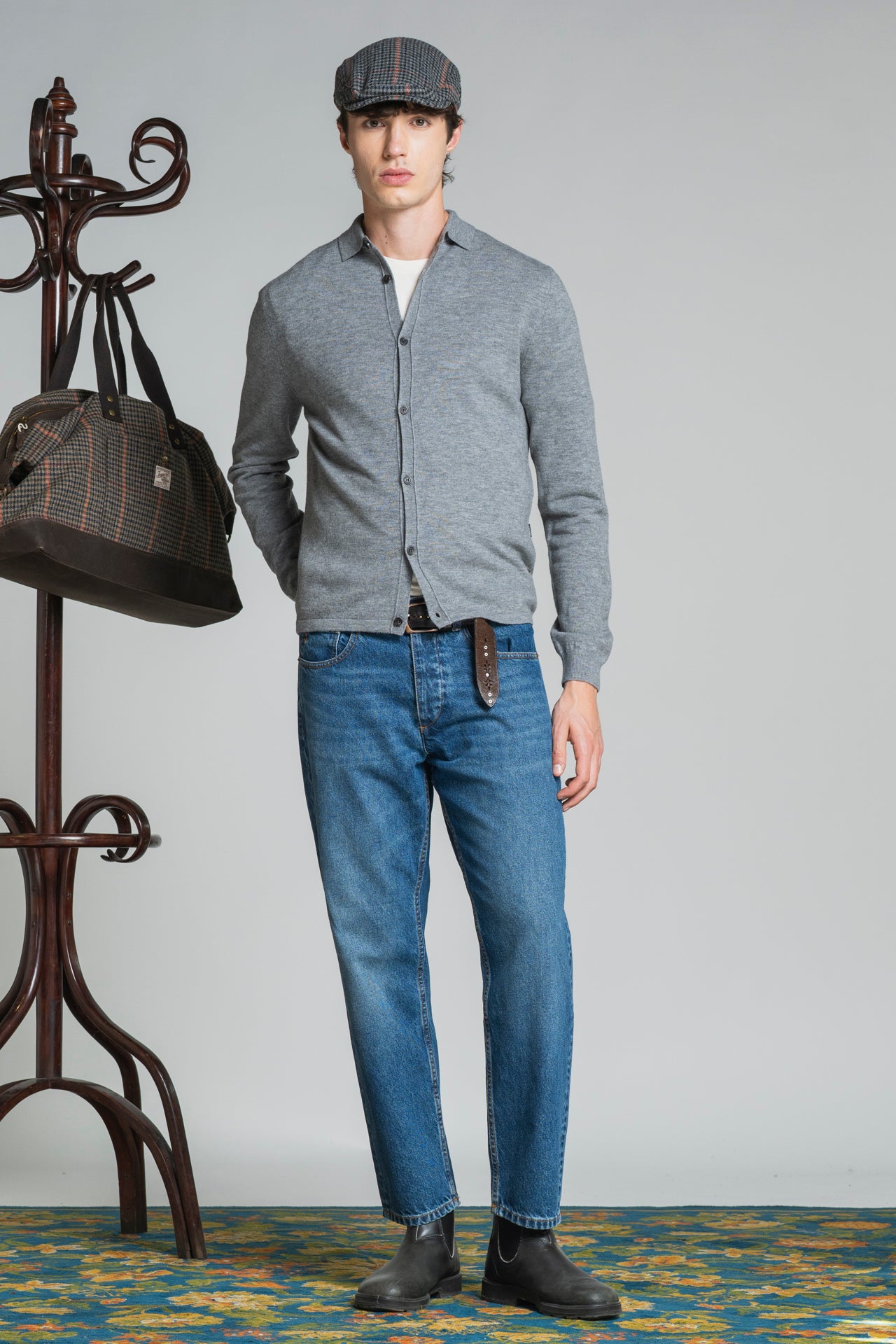 ARDEN SWEATER SHIRT WOOL MERCERIZED