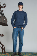 GEORGE ROUND NECK IN BLEND WOOL