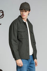 DEREK JACKET IN BOILED WOOL