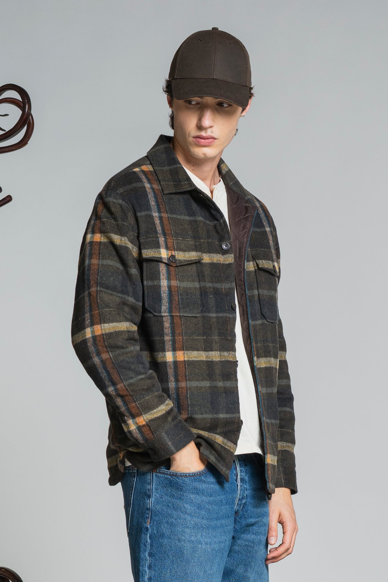 STAN OVERSHIRT IN POLYESTER