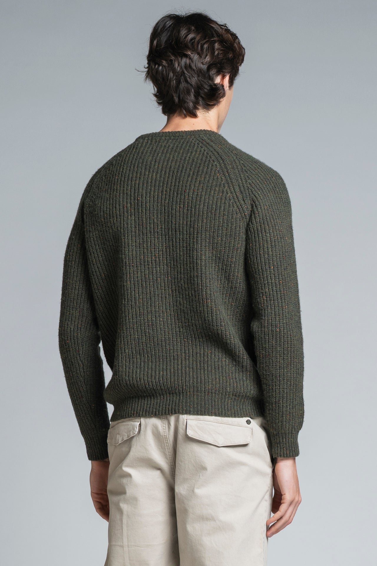BRUCE ROUND NECK ENGLISH COAST IN BLEND WOOL