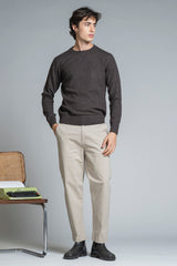 CHARLIE ROUND NECK IN LAMBSWOOL
