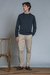 LORIS SWEATER ROUND NECK IN COTTON