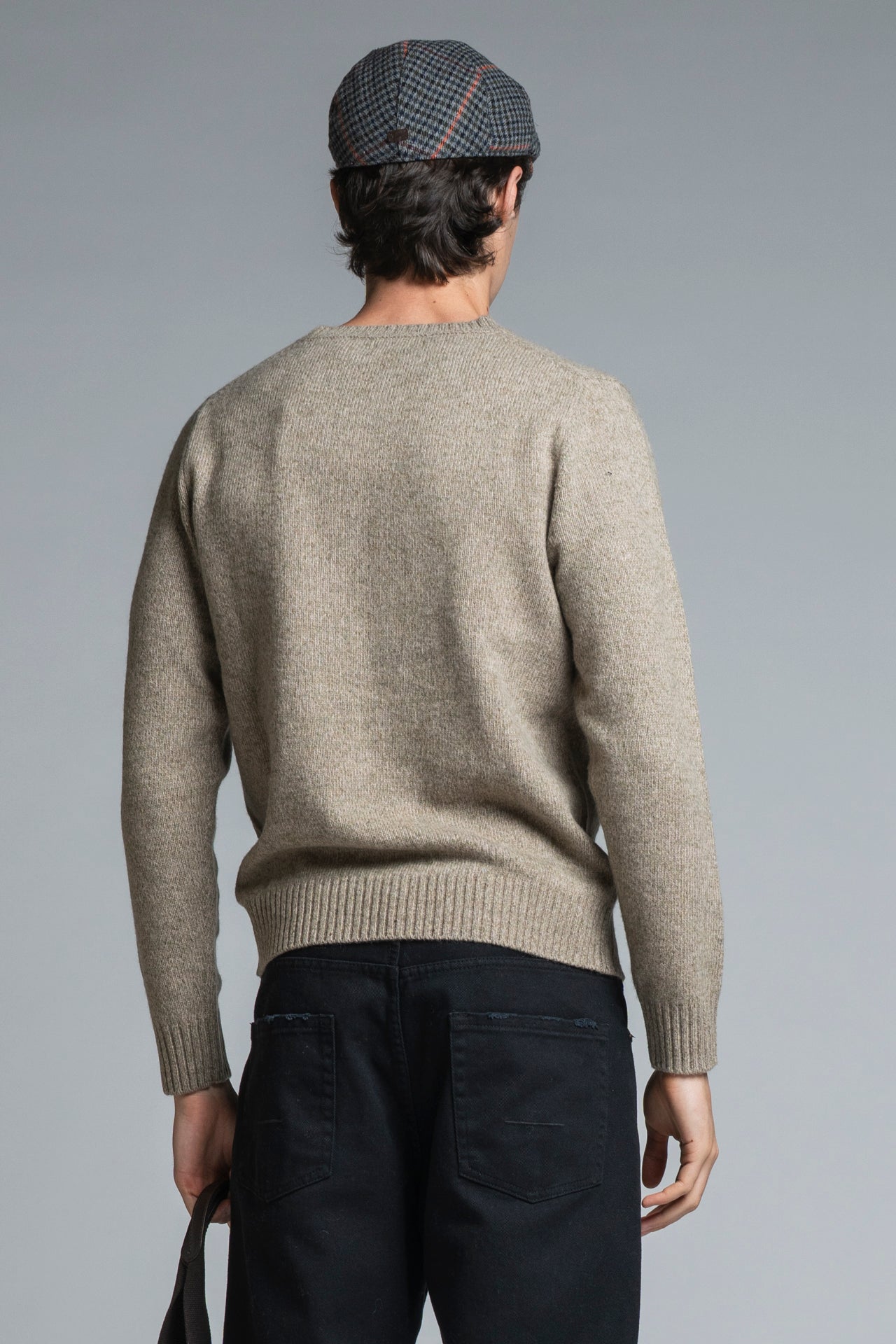 DUKE ROUND NECK IN MOULINE'