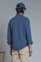 RILEY FRENCH COLLAR IN OXFORD PIQUET