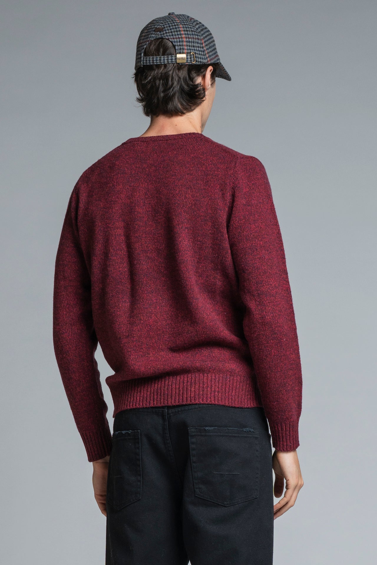 DUKE ROUND NECK IN MOULINE'