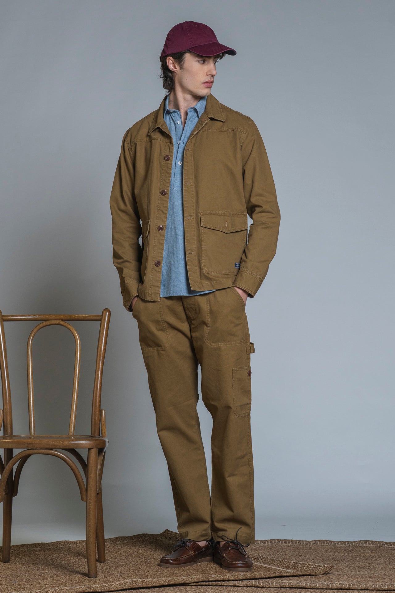 ETIENNE WORK JACKET IN CANVAS